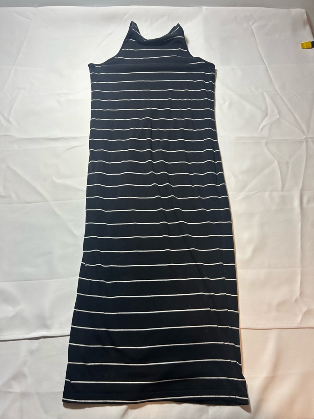 Athleta Black Tank Top with White Stripe - Picture 6 of 7